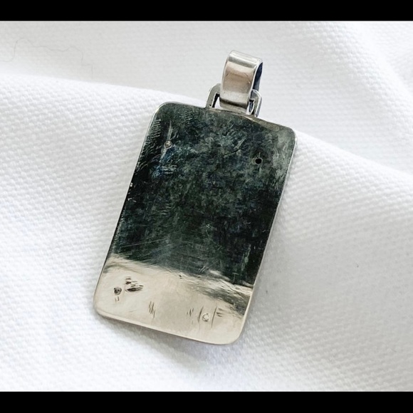 James Avery custom placard pendant - Picture 3 of 3